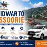 Haridwar to Mussoorie Distance by road