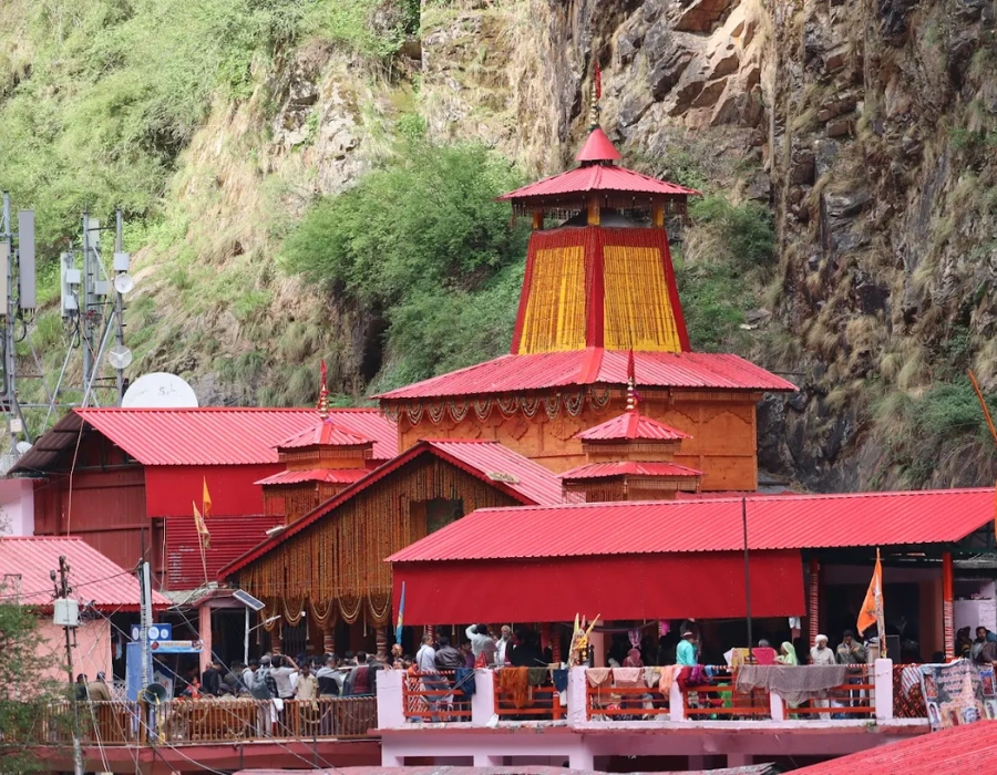 Yamunotri Temple, origin of the Yamuna river