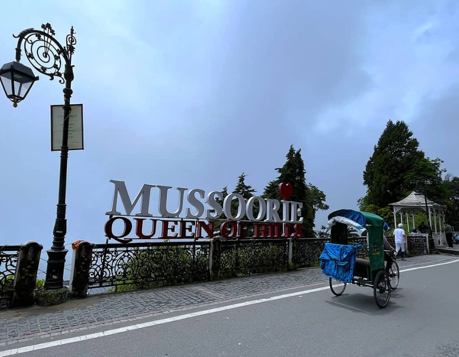 Mussoorie hill station near Dehradun