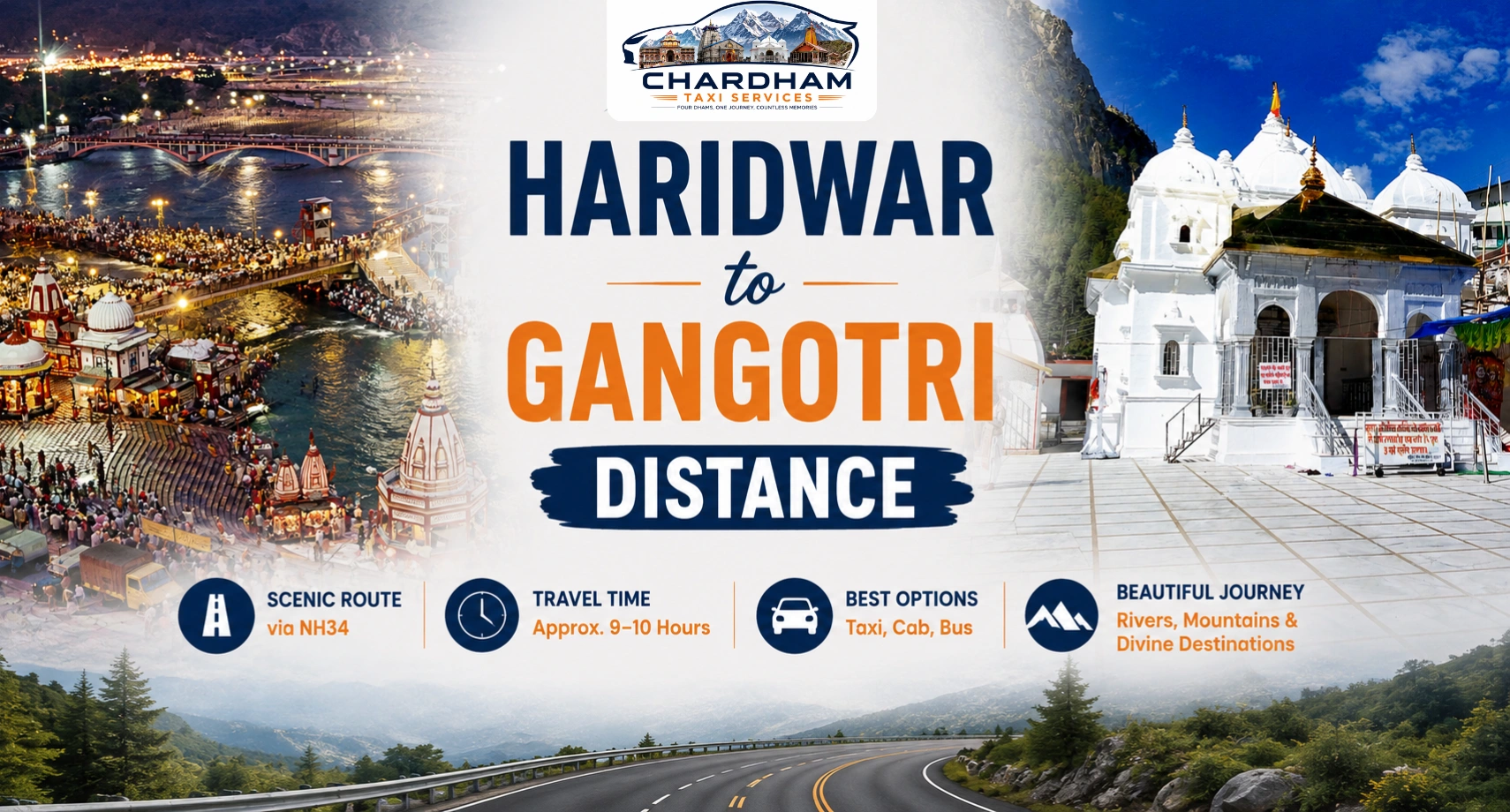 haridawar to gangotri travel