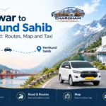 Haridwar to Hemkund Sahib Distance