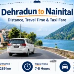Dehradun to Nainital Distance