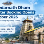 Kedarnath Dham Helicopter Booking Opens for October 2026