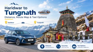 Haridwar to Chopta Distance