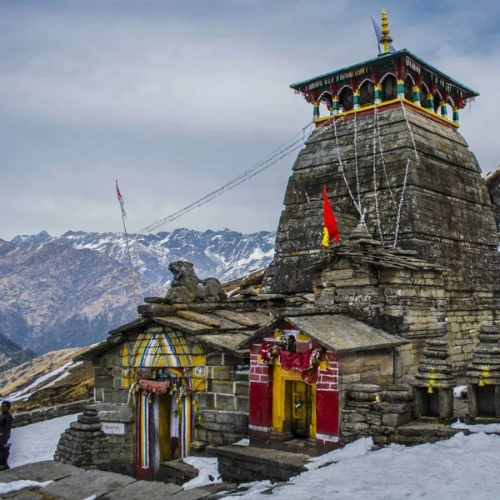 Chopta meadows, base for the Tungnath trek
