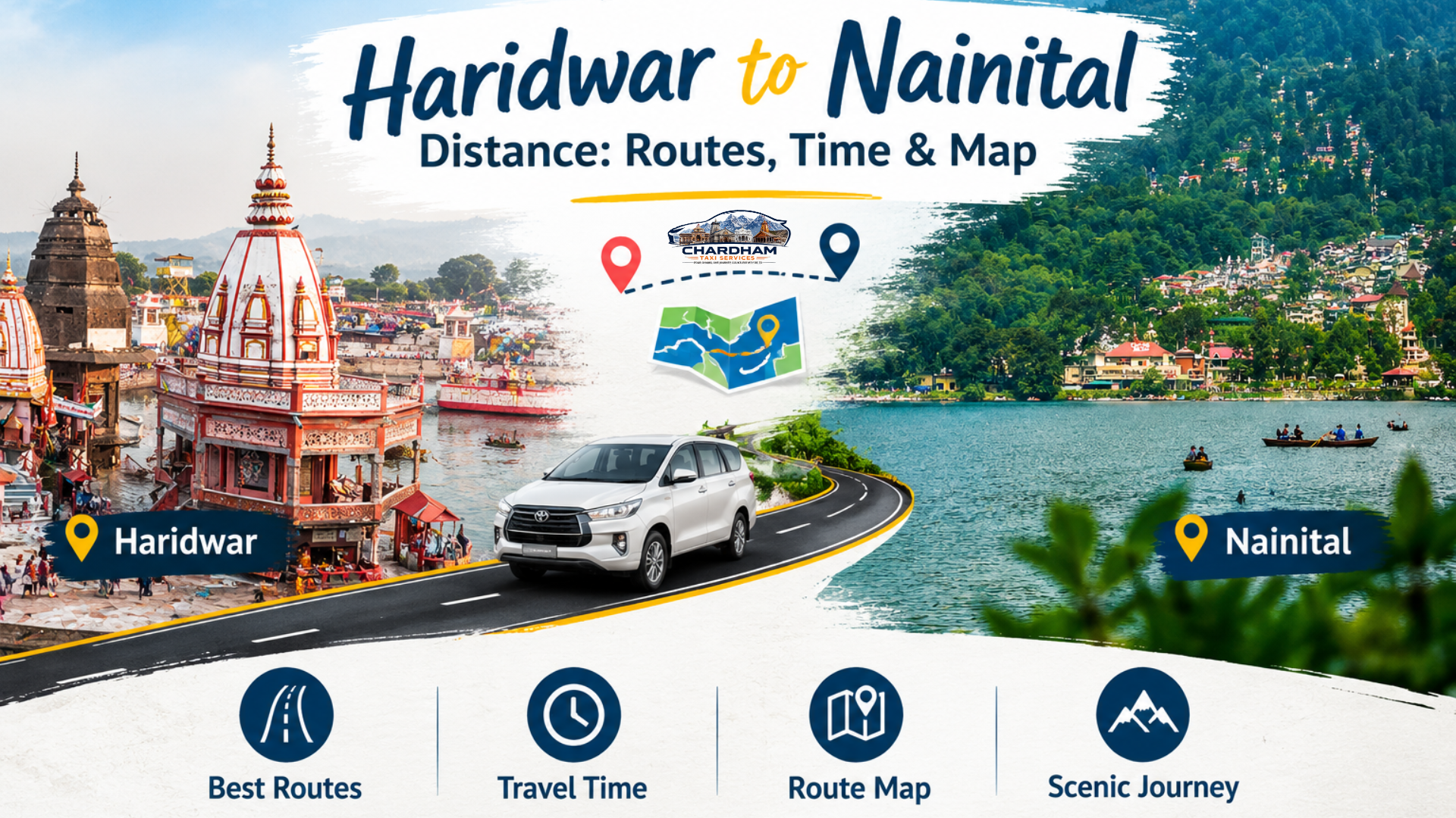 how to rech nainital from haridwar